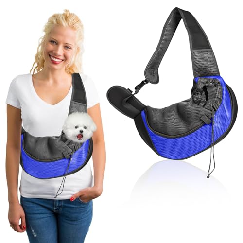 Hundetragetasche Hunderucksack: Tragetasche Hund Einstellbar Hundetragetasche bis 2,5kg, Hundetasche für kleine Hunde und Katzen Atmungsaktiv Mesh Katzenrucksack für Spaziergang Aktivitäten im Freien Hundetragetasche Hunderucksack: Tragetasche Hund Einstellbar Hundetragetasche bis 2,5kg, Hundetasche für kleine Hunde und Katzen Atmungsaktiv Mesh Katzenrucksack für Spaziergang Aktivitäten im Freien von MEGYAD