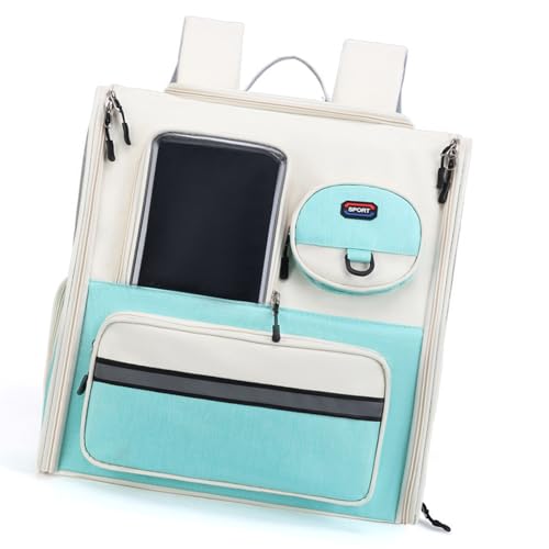 Abnehmbare Hundetrolleys Tasche, groß, gefaltet, Haustiertasche, Katzen-Reisetasche, Tragetasche mit Teleskopgriff, Schultergurten Abnehmbare Hundetrolleys Tasche, groß, gefaltet, Haustiertasche, Katzen-Reisetasche, Tragetasche mit Teleskopgriff, Schultergurten von MEIBAOGE
