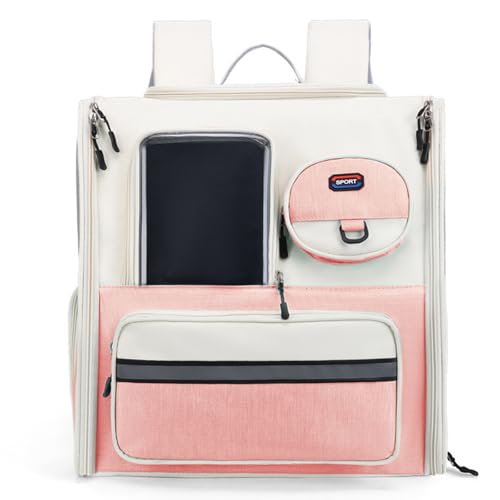 Abnehmbare Hundetrolleys Tasche, groß, gefaltet, Haustiertasche, Katzen-Reisetasche, Tragetasche mit Teleskopgriff, Schultergurten Abnehmbare Hundetrolleys Tasche, groß, gefaltet, Haustiertasche, Katzen-Reisetasche, Tragetasche mit Teleskopgriff, Schultergurten von MEIBAOGE