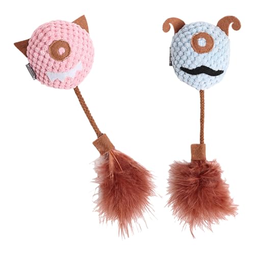 MEIBAOGE Halloween Katzenminze für Katzen Kauspielzeug Lustiges Zahnen Molar Kauspielzeug Übung Teaser Gefiedertes Spielzeug für Katzen MEIBAOGE Halloween Katzenminze für Katzen Kauspielzeug Lustiges Zahnen Molar Kauspielzeug Übung Teaser Gefiedertes Spielzeug für Katzen von MEIBAOGE