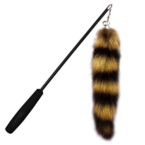 MEIBAOGE Interaktiver Cat Teaser Zauberstab Kunstpelz Katzen Teasing Stick Kitten Scratch Chew Rod,Cats Chew Rod MEIBAOGE Interaktiver Cat Teaser Zauberstab Kunstpelz Katzen Teasing Stick Kitten Scratch Chew Rod,Cats Chew Rod von MEIBAOGE
