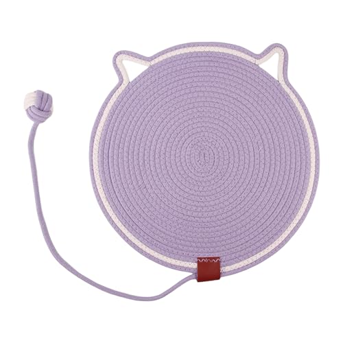 MEIBAOGE Kratzmatte Interaktion Kratzkissen Spielzeug Baumwollseil Katzen Kratzmatte Möbel Schutzkratzer MEIBAOGE Kratzmatte Interaktion Kratzkissen Spielzeug Baumwollseil Katzen Kratzmatte Möbel Schutzkratzer von MEIBAOGE