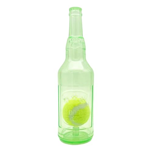 MEIBAOGE Pet Chew Toy Teething Toy Wine Bottle Toy with Tennis Molar Pet Chew for Tething Toy Reward Molar Toy for Puppy MEIBAOGE Pet Chew Toy Teething Toy Wine Bottle Toy with Tennis Molar Pet Chew for Tething Toy Reward Molar Toy for Puppy von MEIBAOGE