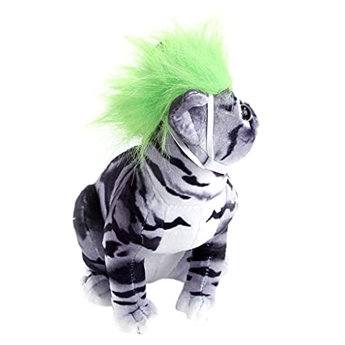 MEIBAOGE Pet Halloween Lustiges Ankleiden Haustierhaare ziehen viel Aufmerksamkeit auf Sich Hund Performance Kostüm EIN tolles Geschenk Kopfschmuck, Welpen Suppies-Grün von MEIBAOGE