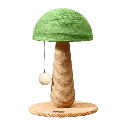 Pilz Katzen Kratzbaum Kletterbaum Katzen Kratzbaum mit Teaser Spielzeug Kratzbaum Sisalseil Möbel Protektoren Pilz Katzen Kratzbaum Kletterbaum Katzen Kratzbaum mit Teaser Spielzeug Kratzbaum Sisalseil Möbel Protektoren von MEIBAOGE