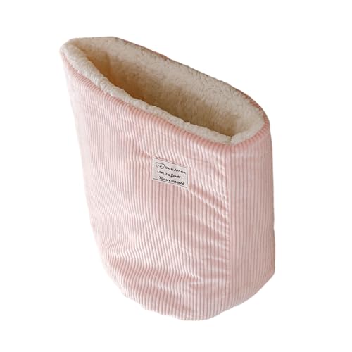 Warmer Winterschlafsack für Katzen, groß, Eimerform, Haustierbett für Innenwärme, bequemer Katzen-Ruhesack mit dicken Einsätzen Warmer Winterschlafsack für Katzen, groß, Eimerform, Haustierbett für Innenwärme, bequemer Katzen-Ruhesack mit dicken Einsätzen von MEIBAOGE