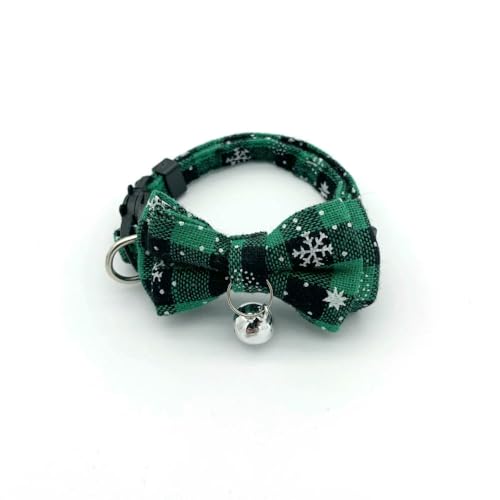 MEIFULLE 1 Stück Süßes Katzenhalsband, kleine Welpen, Katzen, Hundehalsbänder, Schleife, Kätzchenhalsband, Schleifenhalsband mit Glöckchen für Hunde, Chihuahua, Heimtierbedarf von MEIFULLE