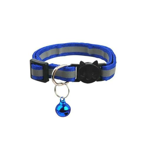 MEIFULLE 10 Stück Halsbänder für Katzenhalsbänder mit Glöckchen, verstellbare Halskette, Katzenhalsband für Welpen und Kätzchen, Haustierkatzen von MEIFULLE
