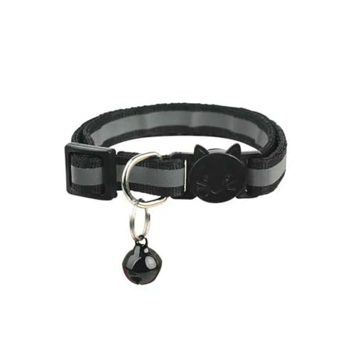 MEIFULLE 10 Stück Halsbänder für Katzenhalsbänder mit Glöckchen, verstellbare Halskette, Katzenhalsband für Welpen und Kätzchen, Haustierkatzen von MEIFULLE