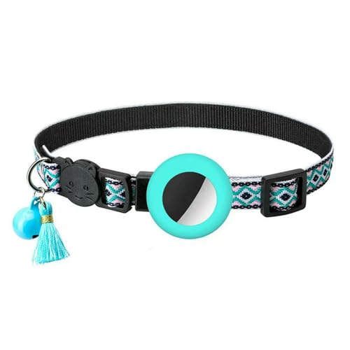 MEIFULLE Haustierhalsband mit Obstmuster und Metallanhänger – süßes Hunde- und Katzenhalsband von MEIFULLE