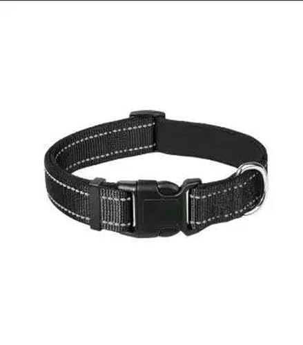 MEIFULLE Hundehalsband, reflektierend, verstellbar, atmungsaktiv, Nylon, weich gepolstert, langlebig, Haustierhalsband für kleine, mittelgroße und große Hunde, Knochenseil von MEIFULLE