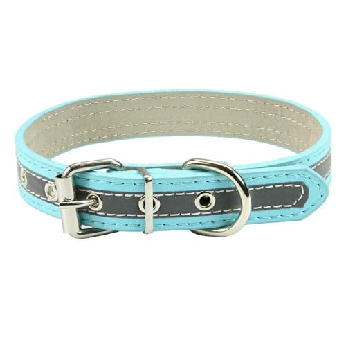MEIFULLE Reflektierendes, verstellbares Haustierhalsband aus Nylon – langlebiges und atmungsaktives Hundehalsband mit Knochenseil von MEIFULLE
