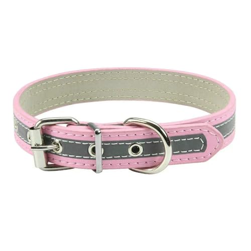 MEIFULLE Reflektierendes, verstellbares Haustierhalsband aus Nylon – langlebiges und atmungsaktives Hundehalsband mit Knochenseil von MEIFULLE
