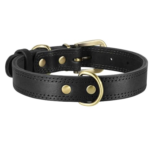 MEIFULLE Reflektierendes Hundehalsband mit rutschfestem, gepolstertem Design – Sicherheit bei Nacht für kleine bis große Hunde von MEIFULLE