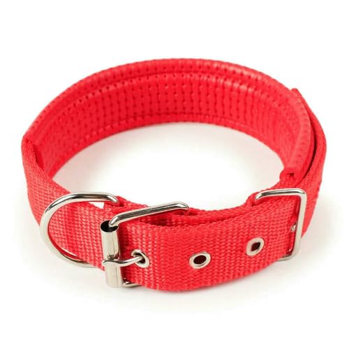 MEIFULLE Verstellbares Hundehalsband aus Nylon für kleine und große Hunde, robuste Halsbänder für große Hunde, Pitbull, Mops, Produkte für Haustiere, Honden-Halsband von MEIFULLE
