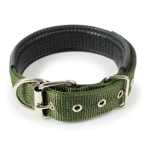 MEIFULLE Verstellbares Hundehalsband aus Nylon für kleine und große Hunde, robuste Halsbänder für große Hunde, Pitbull, Mops, Produkte für Haustiere, Honden-Halsband von MEIFULLE