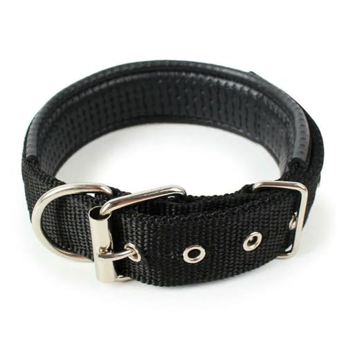 MEIFULLE Verstellbares Hundehalsband aus Nylon für kleine und große Hunde, robuste Halsbänder für große Hunde, Pitbull, Mops, Produkte für Haustiere, Honden-Halsband von MEIFULLE