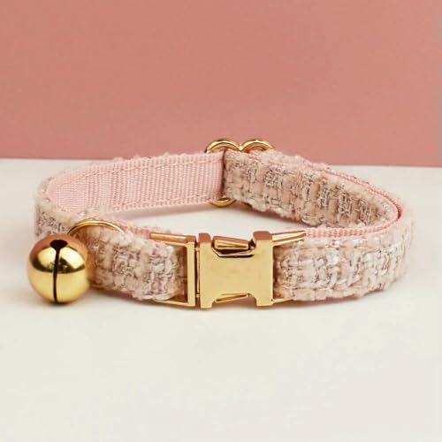 Personalisiertes Katzenhalsband und Leine-Set aus Metall mit Glöckchengravur-ID-Tag für Kätzchen, Haustierzubehör von MEIFULLE