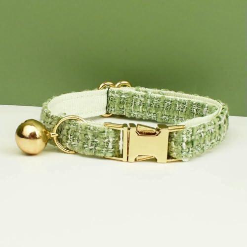 Personalisiertes Katzenhalsband und Leine-Set aus Metall mit Glöckchengravur-ID-Tag für Kätzchen, Haustierzubehör von MEIFULLE