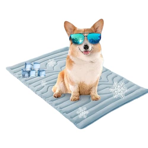 MEIION Mondpfote ChillCare Pro Innovative Kühlmatte für Hunde und Katzen – Haltbare, atmungsaktive Kühlmatte für Haustiere in Allen Größen, ideal für heiße Tage, fördert komfortable Entspannung MEIION Mondpfote ChillCare Pro Innovative Kühlmatte für Hunde und Katzen – Haltbare, atmungsaktive Kühlmatte für Haustiere in Allen Größen, ideal für heiße Tage, fördert komfortable Entspannung von MEIION