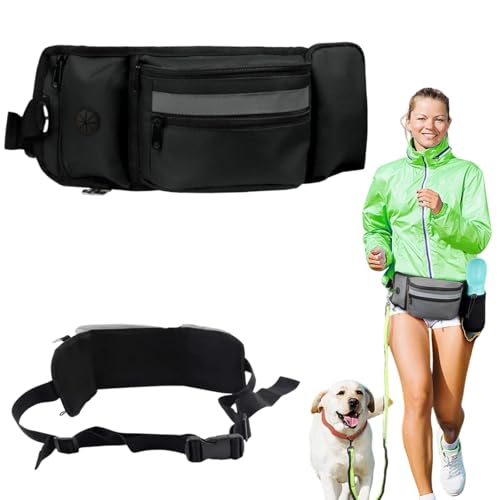 MEIION felluna Luvo Bag | Multifunktions-Gassitasche Hundetrainings-Leckerli-Tasche mit Gürtelschlaufe – Praktische Bauchtasche für Hunde mit Trennfach, Reißverschluss-Tasche MEIION felluna Luvo Bag | Multifunktions-Gassitasche Hundetrainings-Leckerli-Tasche mit Gürtelschlaufe – Praktische Bauchtasche für Hunde mit Trennfach, Reißverschluss-Tasche von MEIION