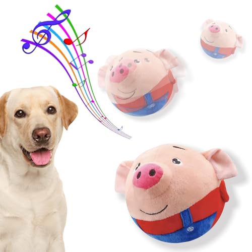 MEIION Magie Schweinchen Interaktives Hundespielzeug, Bewegendes Plüschspielzeug für Hunde, Bissfest und Elektrisch, Ideal für Haustiertraining und Aktive Unterhaltung MEIION Magie Schweinchen Interaktives Hundespielzeug, Bewegendes Plüschspielzeug für Hunde, Bissfest und Elektrisch, Ideal für Haustiertraining und Aktive Unterhaltung von MEIION