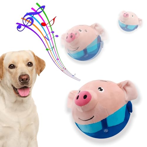 MEIION Magie Schweinchen Interaktives Hundespielzeug, Bewegendes Plüschspielzeug für Hunde, Bissfest und Elektrisch, Ideal für Haustiertraining und Aktive Unterhaltung MEIION Magie Schweinchen Interaktives Hundespielzeug, Bewegendes Plüschspielzeug für Hunde, Bissfest und Elektrisch, Ideal für Haustiertraining und Aktive Unterhaltung von MEIION