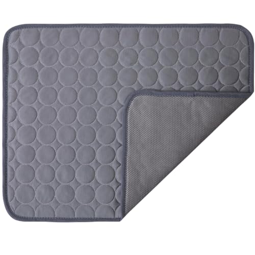 MEIION pfotenmond PfotenFrost Haustier-Kühlkissen 100 x 70 cm Waschbares Hundekissen für Sommer, automatisch kühlend, ideal für Zuhause, Auto und Outdoor MEIION pfotenmond PfotenFrost Haustier-Kühlkissen 100 x 70 cm Waschbares Hundekissen für Sommer, automatisch kühlend, ideal für Zuhause, Auto und Outdoor von MEIION