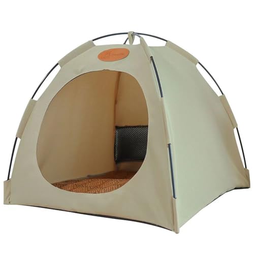 Pfoten-bedarf Premium Katzen Kühlzelt Hund und Katzen Campingzelt, alljährlich einsetzbar, abnehmbar, faltbar, tragbar, Outdoor Sonnenschirm von MEIION