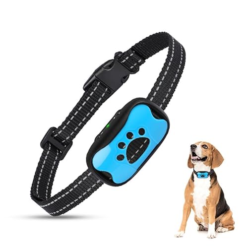puppery Barkey - Tierfreundliches Halsband Hundehalsband mit Verstellbarer Länge – Wasserdicht, reflektierend, geeignet für große und kleine Hunde von MEIION