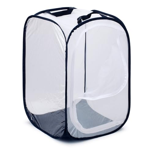 MEISH Insect Butterfly Habitat Portable Caterpillar Butterfly Habitat Insect Mesh Cage Collapsible Pop-Up Insect Monarch Net for Insects von MEISH