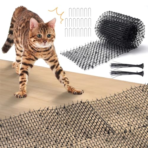Dornengitter Gegen Katzen,30CM*400CM Katzenabwehr Matte,Tier Barriere mit Spikes,Anti Katzen Matte,Katzengitter Garten,Dornengitter Tier-Barriere,Katzenschreck Gitter,Dornengitter Katzenabwehr Dornengitter Gegen Katzen,30CM*400CM Katzenabwehr Matte,Tier Barriere mit Spikes,Anti Katzen Matte,Katzengitter Garten,Dornengitter Tier-Barriere,Katzenschreck Gitter,Dornengitter Katzenabwehr von MEISHANG