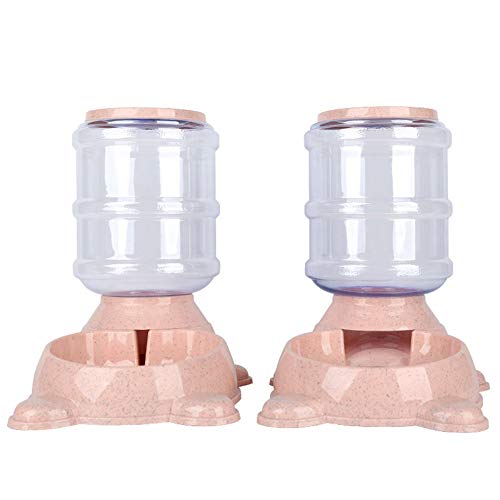 MEISISLEY Futterautomat Hunde Automatischer Futterspender Trockenfutterspender für Haustiere Haustierfutterbehälter Hundefutterautomat Welpen-Feeder pink,Feeder Set MEISISLEY Futterautomat Hunde Automatischer Futterspender Trockenfutterspender für Haustiere Haustierfutterbehälter Hundefutterautomat Welpen-Feeder pink,Feeder Set von MEISISLEY
