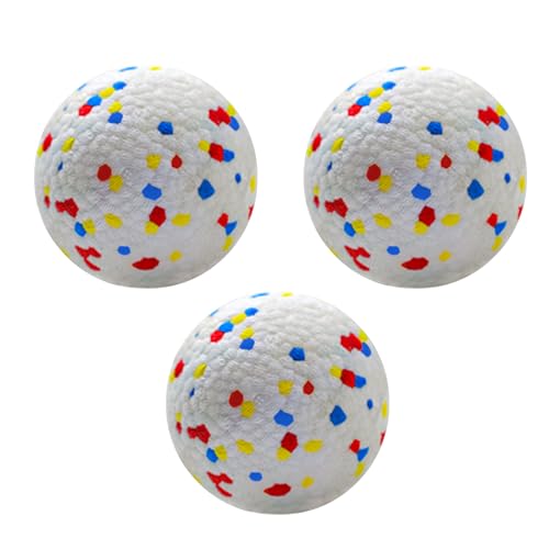 Hundespielzeugbälle, 6,3 cm, unzerstörbare Hunde-Tennisbälle, 3 Stück, für aggressive Kauer, langlebiges interaktives Spielzeug für große und mittelgroße Hunde, perfekt für 6,3 cm Hundeballwerfer Hundespielzeugbälle, 6,3 cm, unzerstörbare Hunde-Tennisbälle, 3 Stück, für aggressive Kauer, langlebiges interaktives Spielzeug für große und mittelgroße Hunde, perfekt für 6,3 cm Hundeballwerfer von MEKAPLE