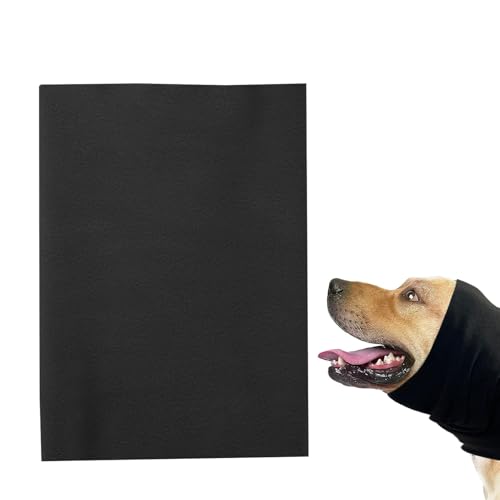 MEKEET Gehörschutz für Hunde, Baumwolle, keine Klappe, zur Linderung von Angstzuständen, beruhigende Kapuze für Fellpflege und Baden, Trocknen, Haustier, Katzen und Hunde, Gehörschutz (M/15 x 10 x 1 MEKEET Gehörschutz für Hunde, Baumwolle, keine Klappe, zur Linderung von Angstzuständen, beruhigende Kapuze für Fellpflege und Baden, Trocknen, Haustier, Katzen und Hunde, Gehörschutz (M/15 x 10 x 1 von MEKEET