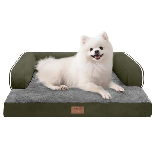 Orthopädisches, waschbares Katzenbett für kleine Hunde, Memory-Schaum, kleine Couch, Sofa, Innenbereich, bequeme Haustierbetten mit wasserdichtem, abnehmbarem Bezug und rutschfester Unterseite Orthopädisches, waschbares Katzenbett für kleine Hunde, Memory-Schaum, kleine Couch, Sofa, Innenbereich, bequeme Haustierbetten mit wasserdichtem, abnehmbarem Bezug und rutschfester Unterseite von MEKIY
