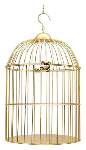 Bird Cagebird Cage/Vogelkäfige Retro -Eisen Vogel Käfig Blume Ständer Vogel Käfig Balkon Outdoor Dekoration Haustier Lieferungen Dekorative Vogelkäfig Vogelbirdpapageien von MEMEM