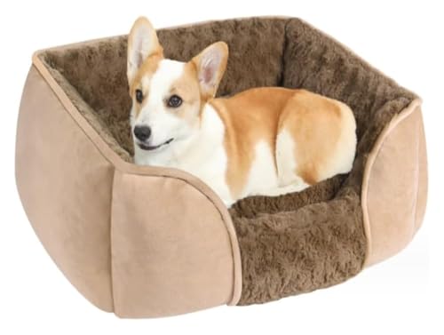 KatzenbettHundebett Hundebetten Waschbares beruhigendes Hundebett Orthopädisches Hundebett Wärmendes weiches Schlafbett for Welpen Strapazierfähiges Haustierbett Haustierbett for Hund und Katze(50*46* KatzenbettHundebett Hundebetten Waschbares beruhigendes Hundebett Orthopädisches Hundebett Wärmendes weiches Schlafbett for Welpen Strapazierfähiges Haustierbett Haustierbett for Hund und Katze(50*46* von MEMEM