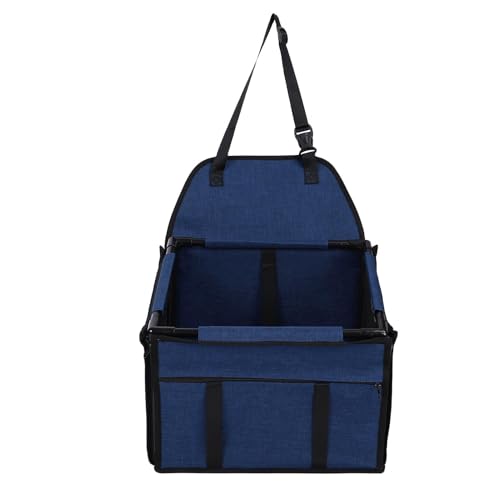 MENDUNER Haustiersitz, Hundewagensitz Tragbar 39x39x27cm für die Reise (Dunkelblau) von MENDUNER