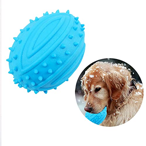 Gummi-Hundespielzeug mit Dornenknochen Gummi-Molarzähne Haustierspielzeug Hundebissfestes Molarentraining Hundespielzeug für kleine Hunde von MENGDIYAQIAN