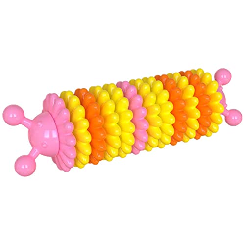 Haustier Bissfestes Spielzeug Kleine Hunderaupe TRP-Material Hundezähne Interaktiver Molarenstab Hundebedarf Haustiere Spielzeug von MENGDIYAQIAN