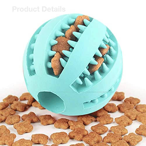 Haustier-Hundespielzeug Gummi-Hundeball Interaktiver Elastizitätsball Hundekauen für Haustierwelpen Große Hunde Zahnsaubere Haustierprodukte Spielzeugball von MENGDIYAQIAN