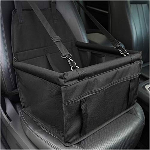 MENGQI Hundeautositz - Wasserdicht Atmungsaktiv Haustier-Matte für Sicherheit im Auto - Waschbar Mattiertes Oxford-Tuch Tragetasche von MENGQI