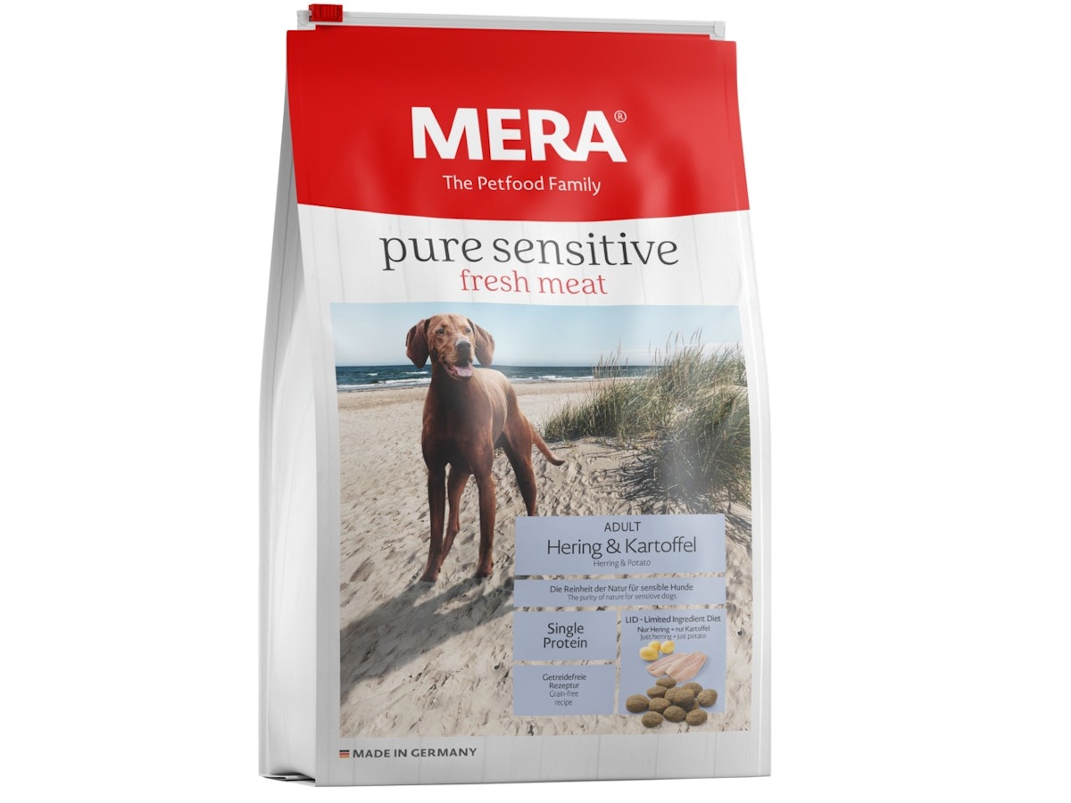 MERA DOG pure sensitive fresh meat Hering & Kartoffel Hundetrockenfutter von Mera Dog