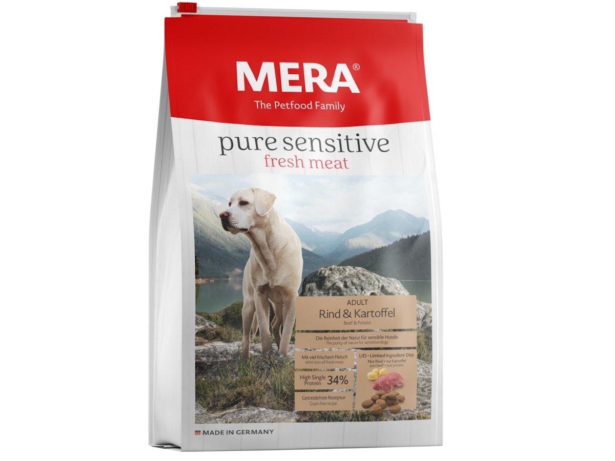 mera pure sensitive fresh Rind/Kartoffel Hundetrockenfutter von Mera Dog