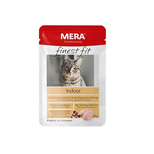 MERA Cat Finest fit Indoor | 12x 85g Katzenfutter nass von MERA
