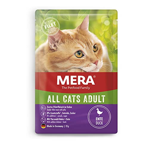 MERA Katzennassfutter, Ente, 12 x 85 g von MERA The Petfood Family