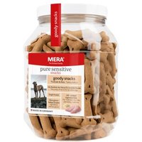 mera Dog Goody Snacks 600g Truthahn & Reis von mera