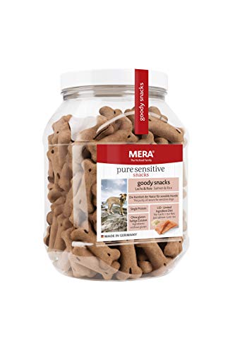 MERA Pure Sensitive Goody Snack Lachs & Reis Hundeleckerlies - 6er Pack, 3.6 kg von MERA