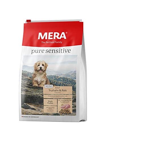 Mera Dog Pure Sensitive Mini Truthahn & Reis 1 kg von MERA